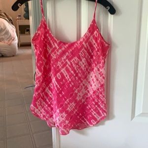 Beautiful pink tie dye blouse